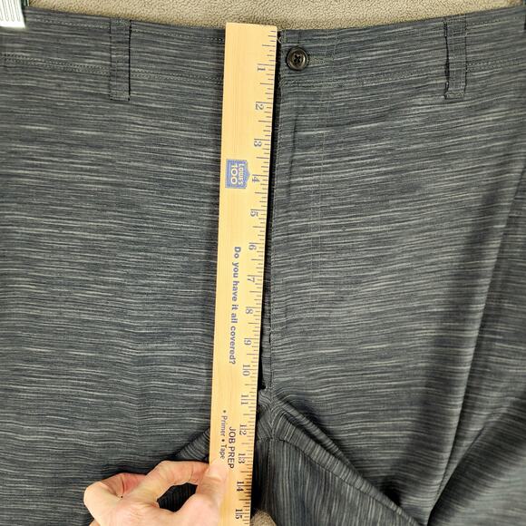 Ben Hogan Golf Short 40 Men Heathered Gray Performance Flat Front Stretch Pocket - Picture 5 of 7